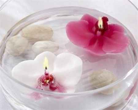 bougies orchidées