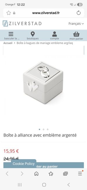 Support pour alliances reçu 3