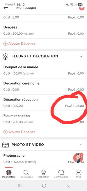 Budget avec l'appli - 1