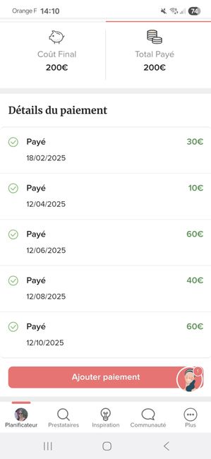 Budget avec l'appli - 2