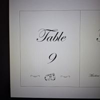 Numéro de table - 1