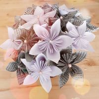 teste bouquet papier