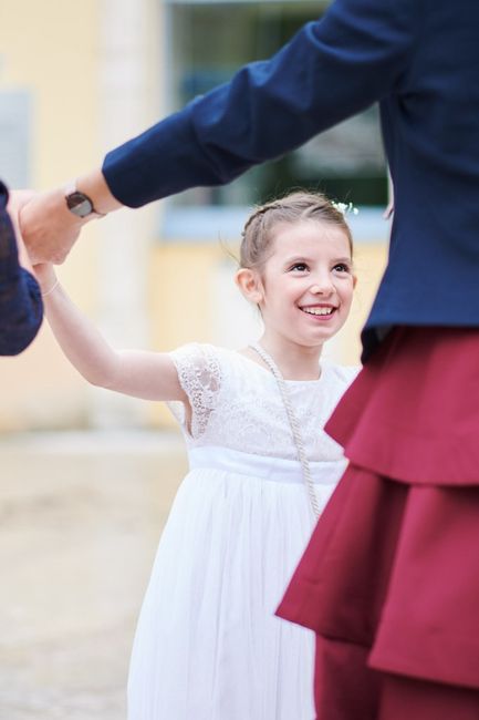 Petite fille d'honneur
