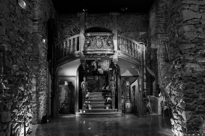 L'escalier de la salle 