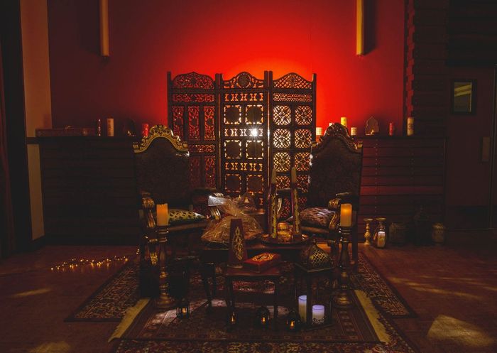 Notre cérémonie de fiançailles - henné - sur un thème des mille et une nuit. 6