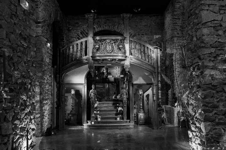 L'escalier de la salle 