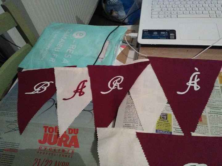 Fanions candy bar - 1