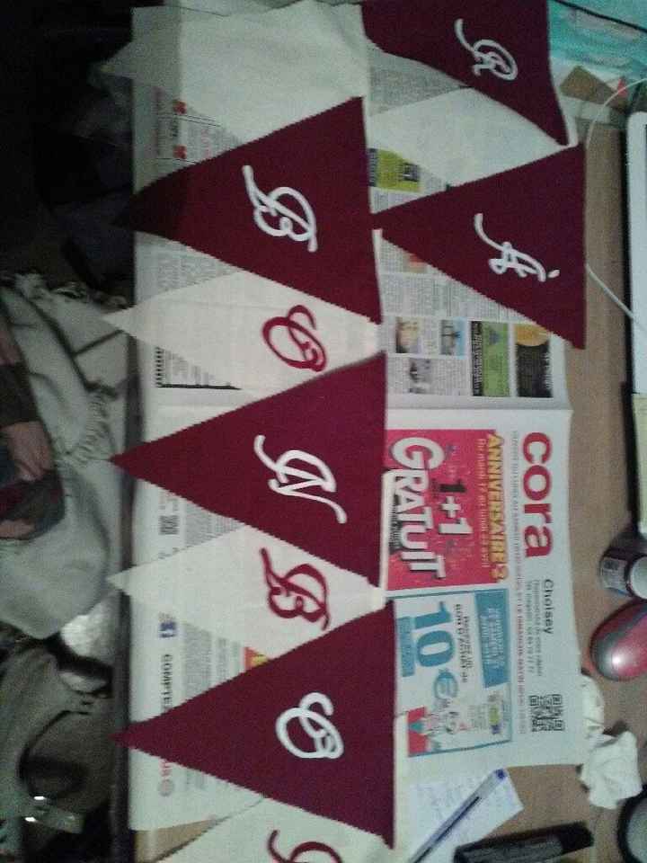 Fanions candy bar - 2