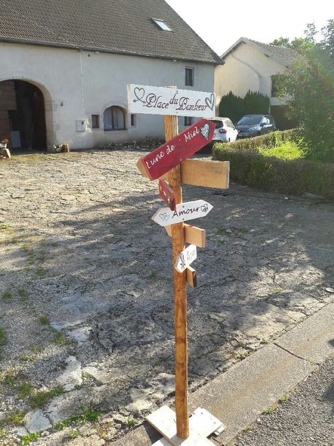 Panneaux directionnels et candy bar - 3