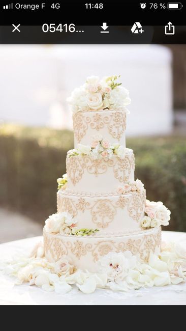 Wedding cake et macarons 6
