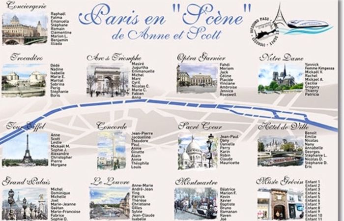 Mariage thème Paris 10