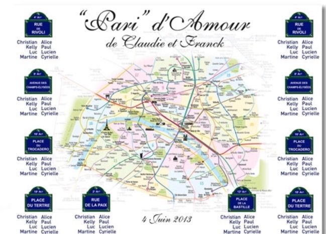 Mariage thème Paris 12