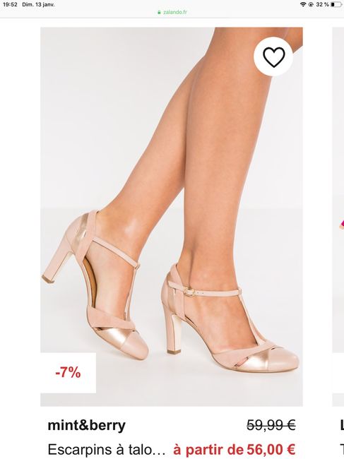 chaussures roses poudrées