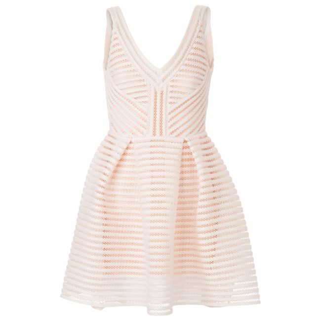 Robe maje rose poudre 