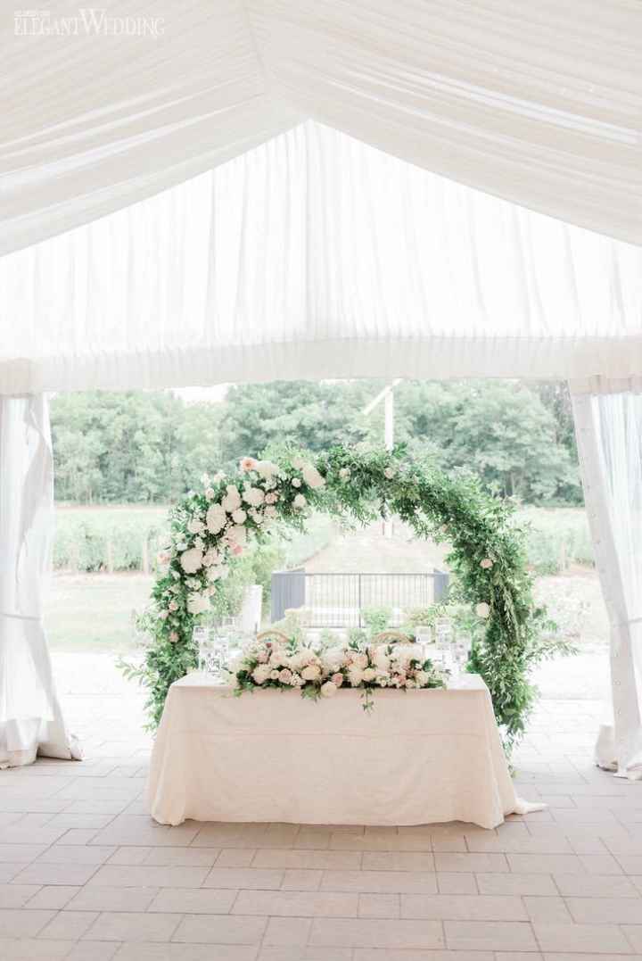 Fleurs table dhonneur 
