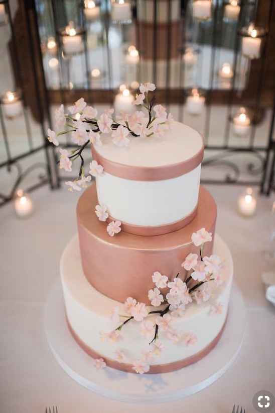 Wedding cakes rose 