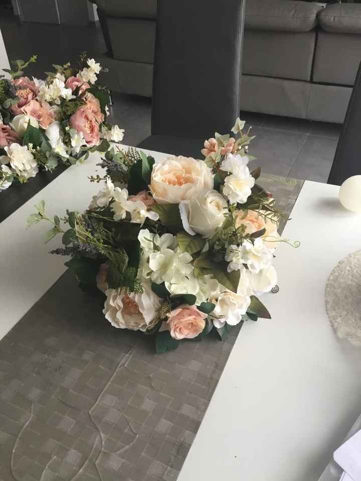 Centre de table invités 