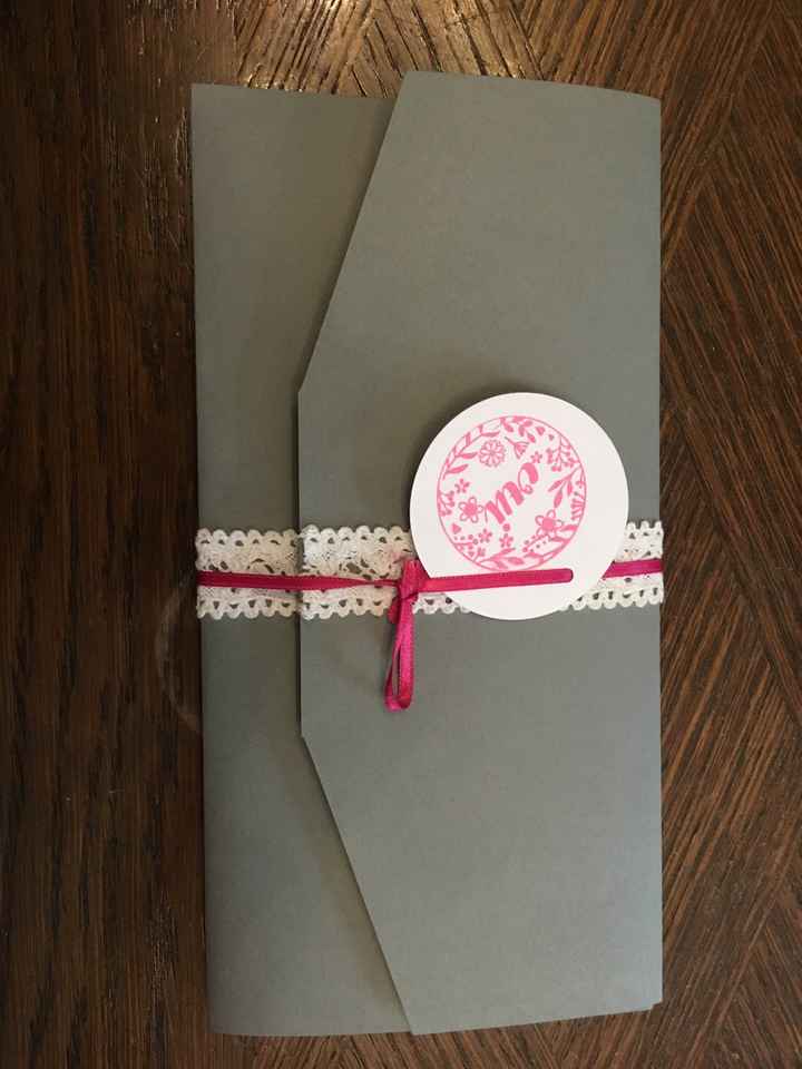 Faire part diy - 2