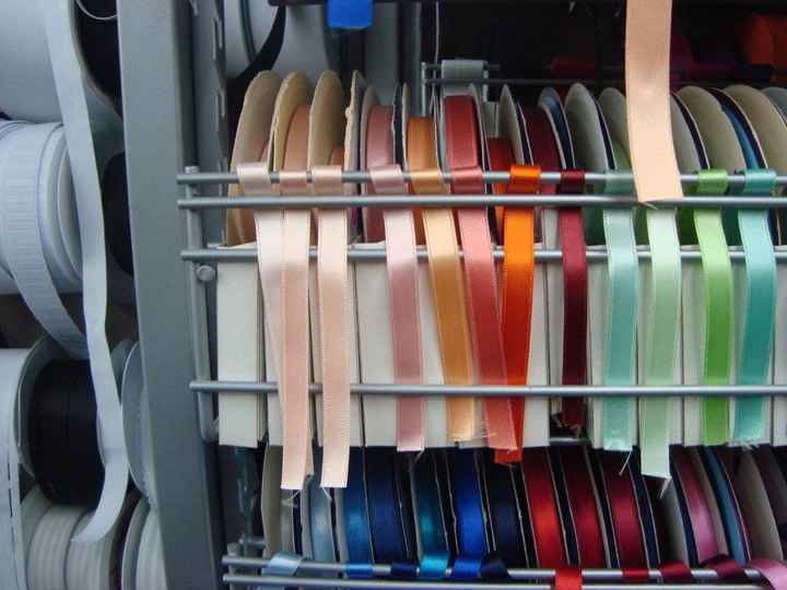 Nuancier ruban pêche