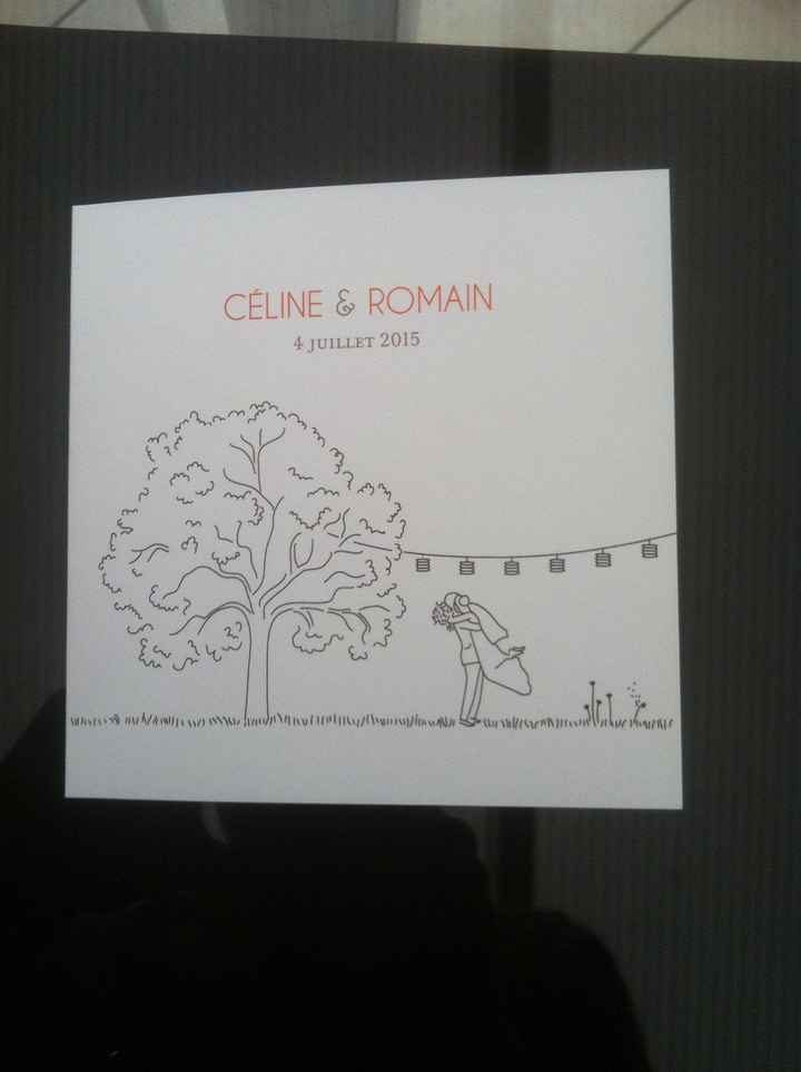 Faire part champêtre