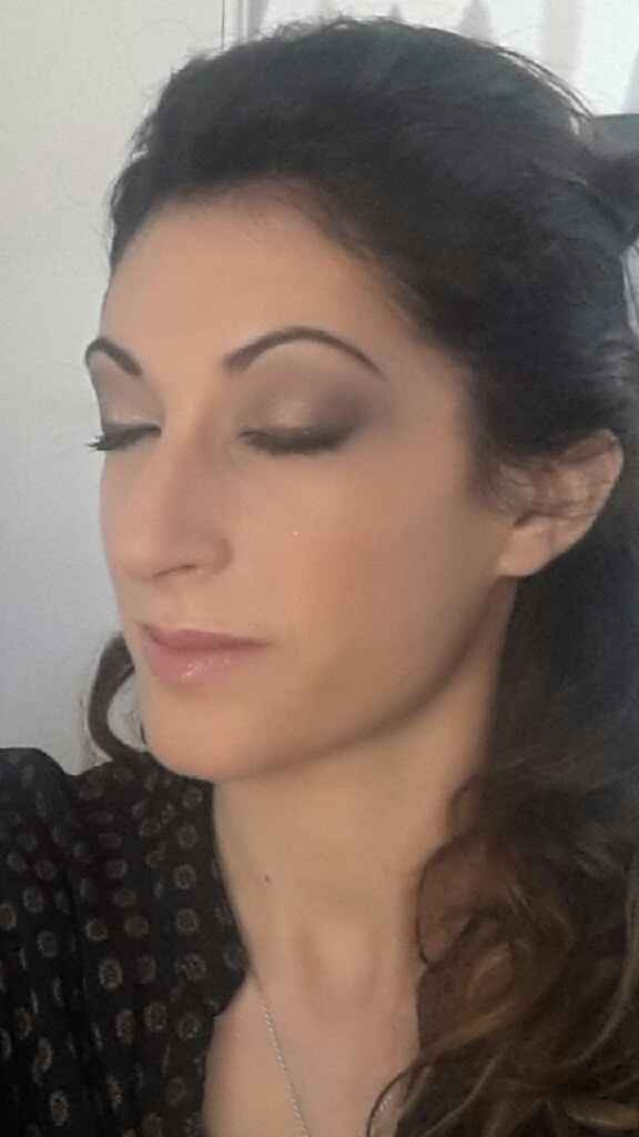 Essayage  coiffure et maquillage - 1