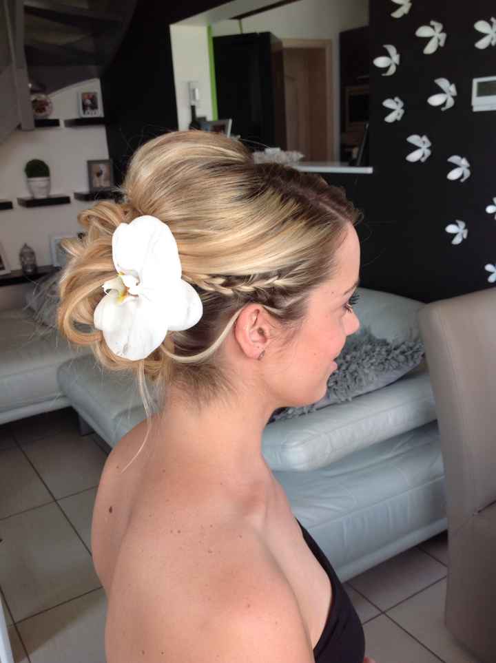 Essaie chignon 