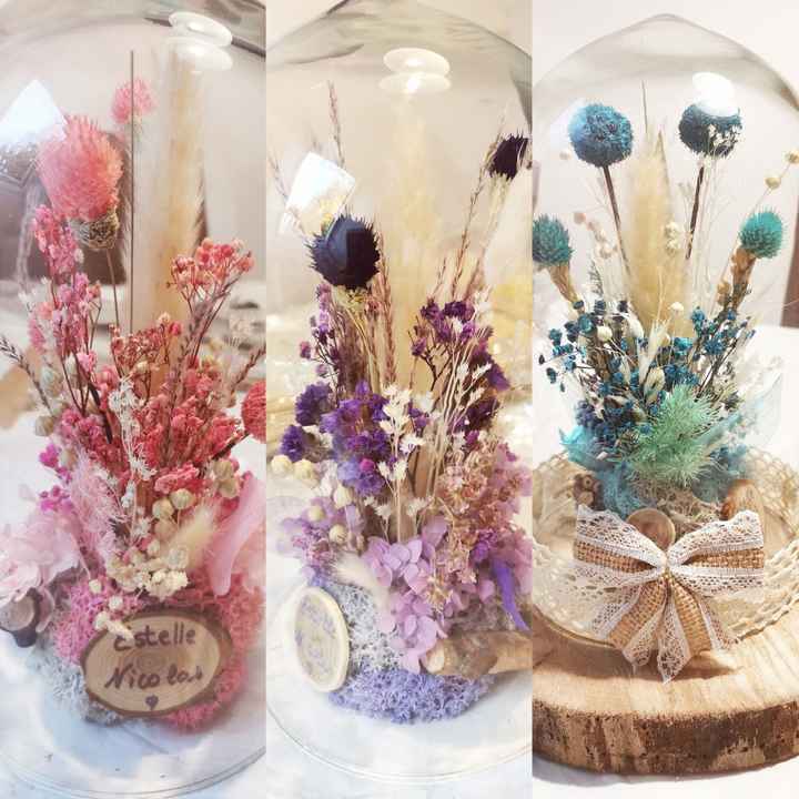 Décorations, lieux, tenue, pastel, fleurs séchées, le seigneur des anneaux. Visuel global de notre m