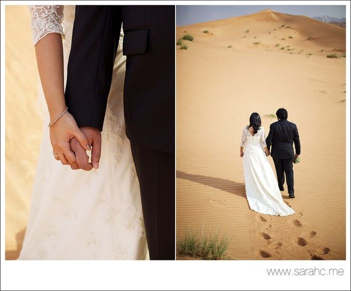 mariage dans le désert