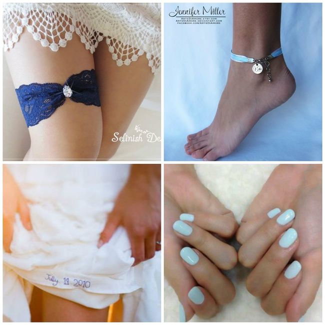 quelque chose de bleu mariage