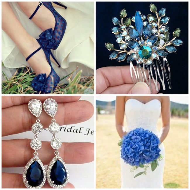 quelque chose de bleu mariage