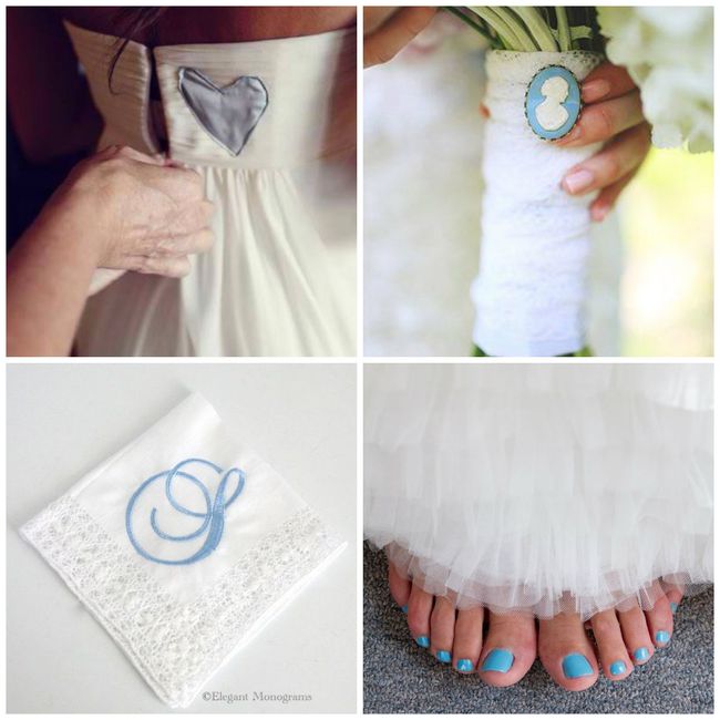 quelque chose de bleu mariage