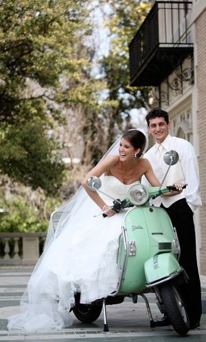 vespa mariés