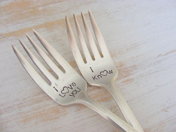 couverts mariage personnalisés
