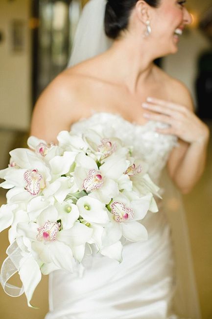 bouquet mariée orchidée