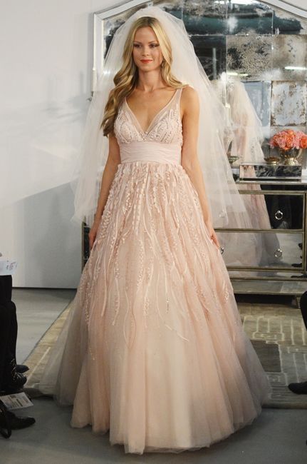 robe de mariée rose