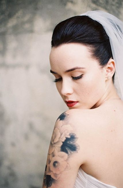 mariée tatouée