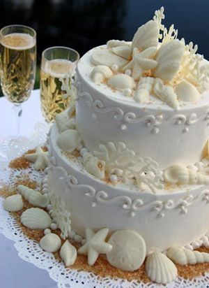 wedding cake plage