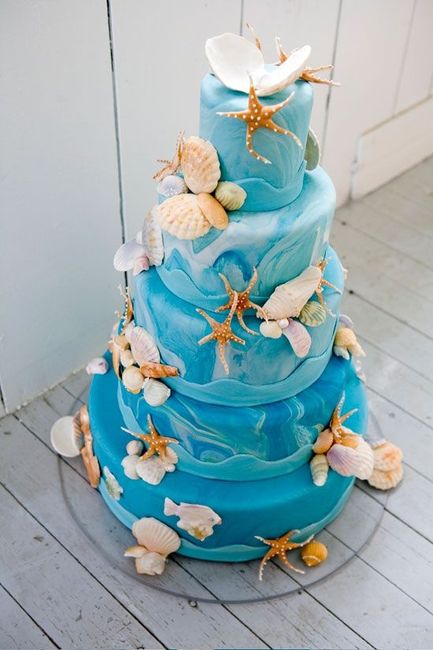 wedding cake plage