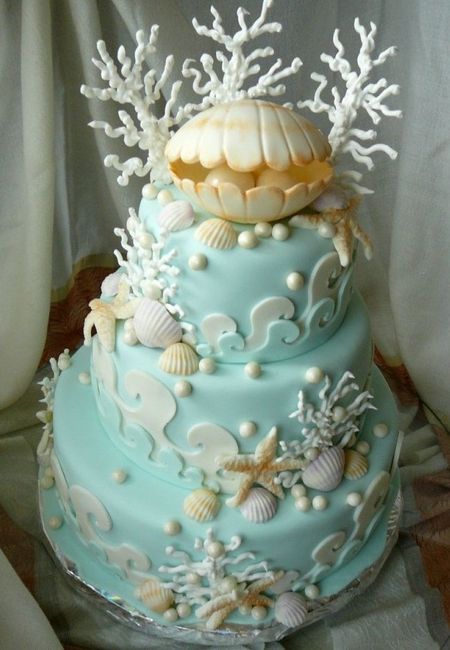 wedding cake plage