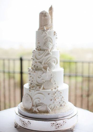 wedding cake plage