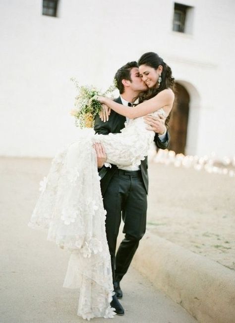 mariés romantique