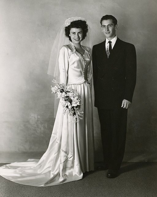 mariés vintage