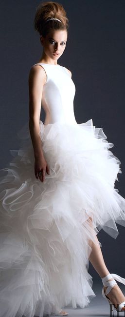 robe de mariée tutu