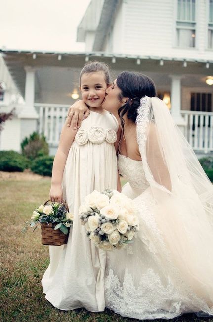 mariée et fille 