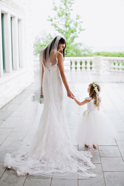 mariée et fille 