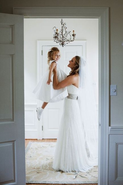 mariée et fille 