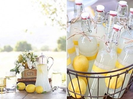 mariage thème citron
