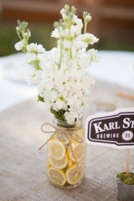 mariage thème citron