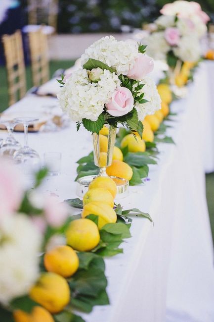mariage thème citron