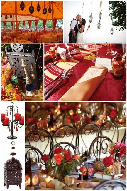 Décoration de mariage 1001 nuits